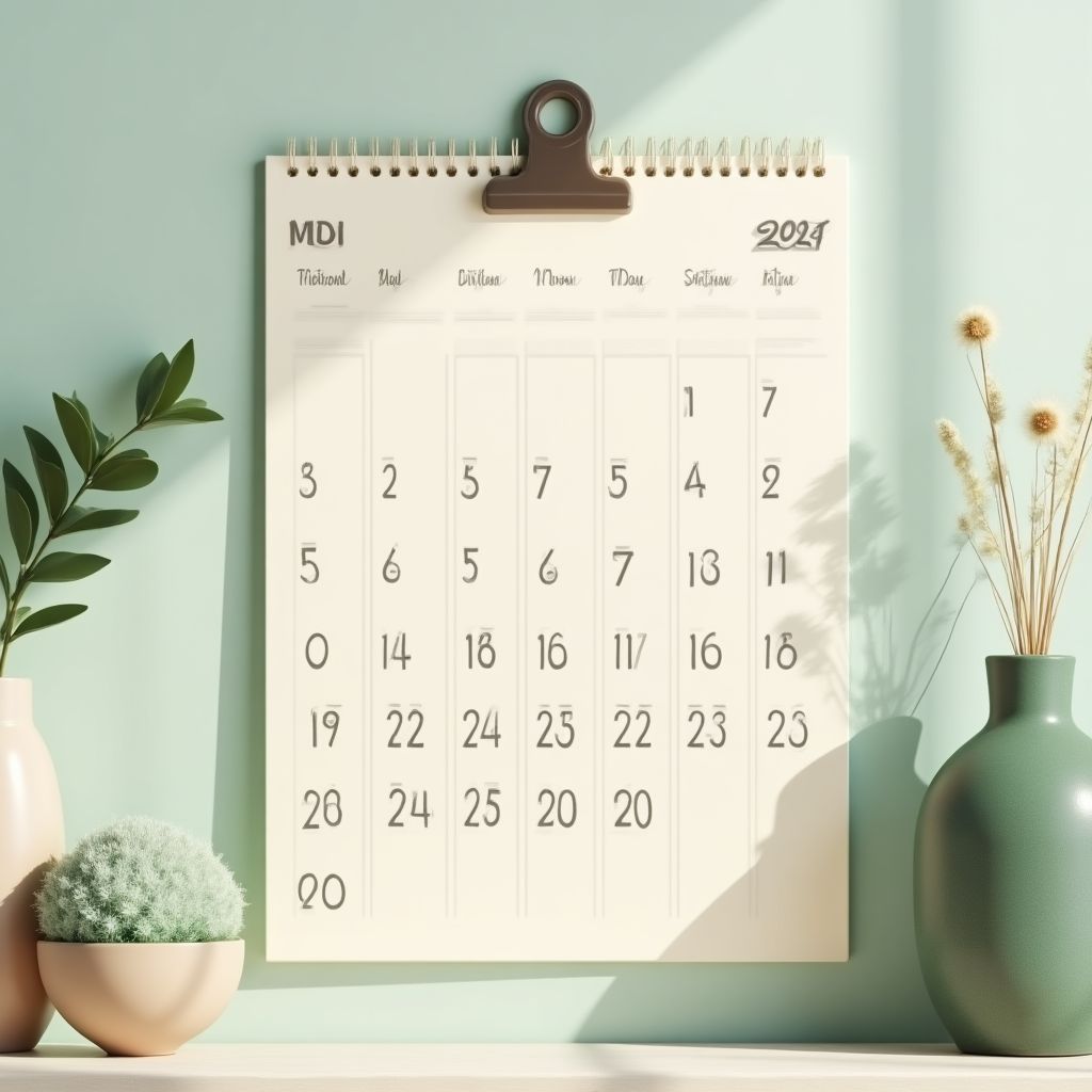 Calendario de eventos de ahorro